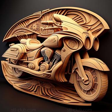 3D модель Yamaha Star Venture (STL)